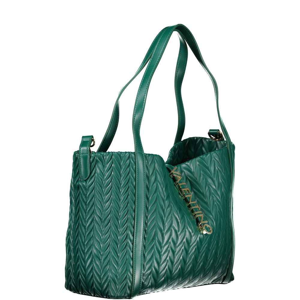 Mario Valentino Green Polyethylene Handbag