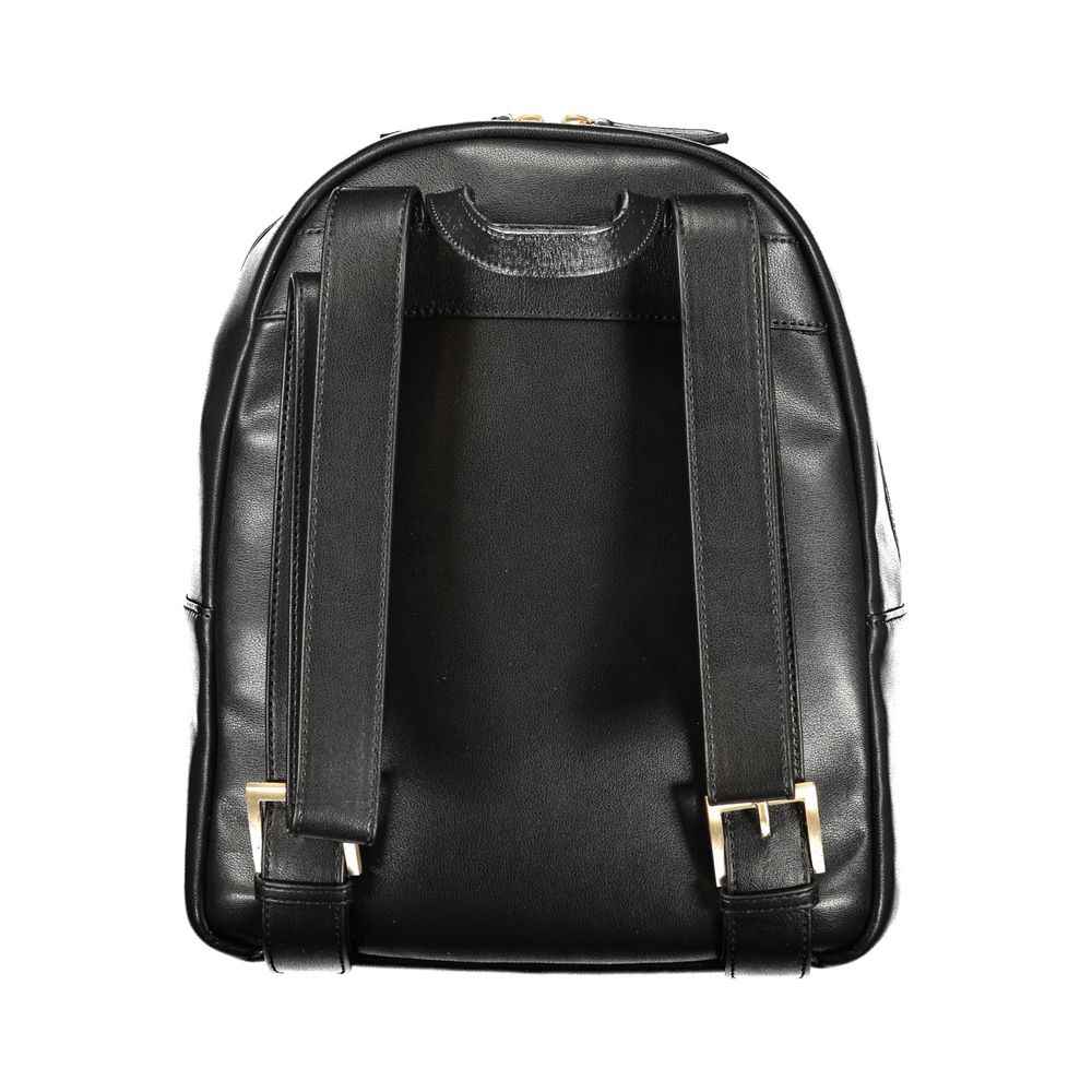 Mario Valentino Black Polyethylene Backpack
