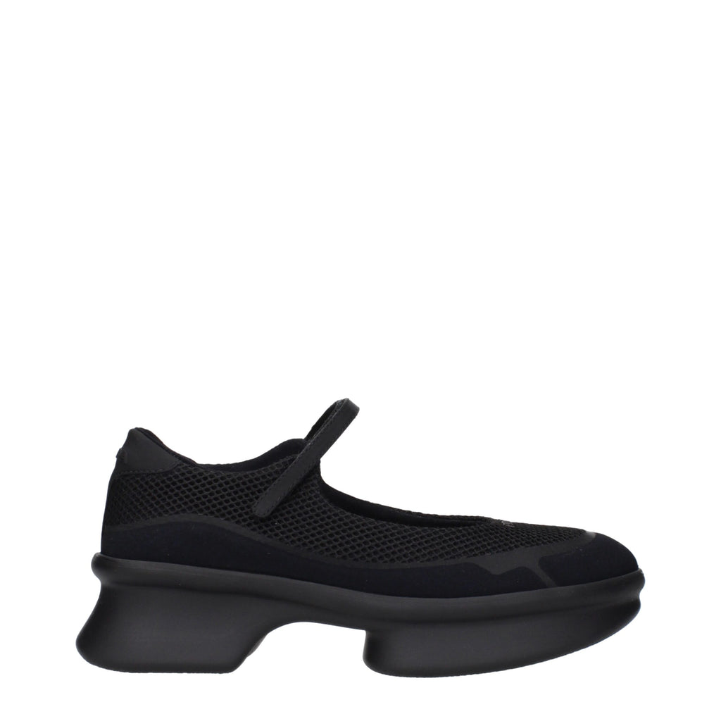 Prada Black Fibres Mules