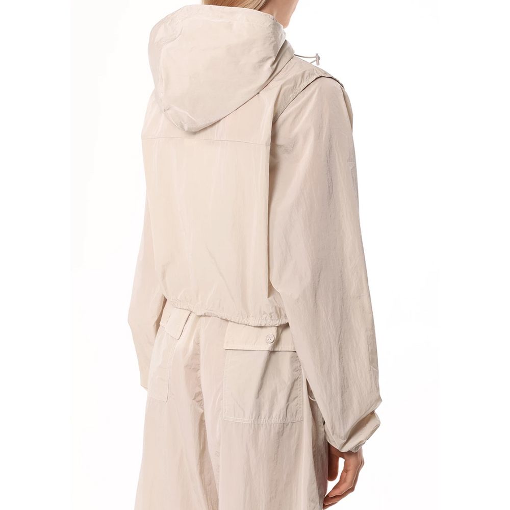 Hinnominate Beige Nylon Jackets & Coat