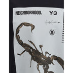 Y-3 Black Cotton T-Shirt