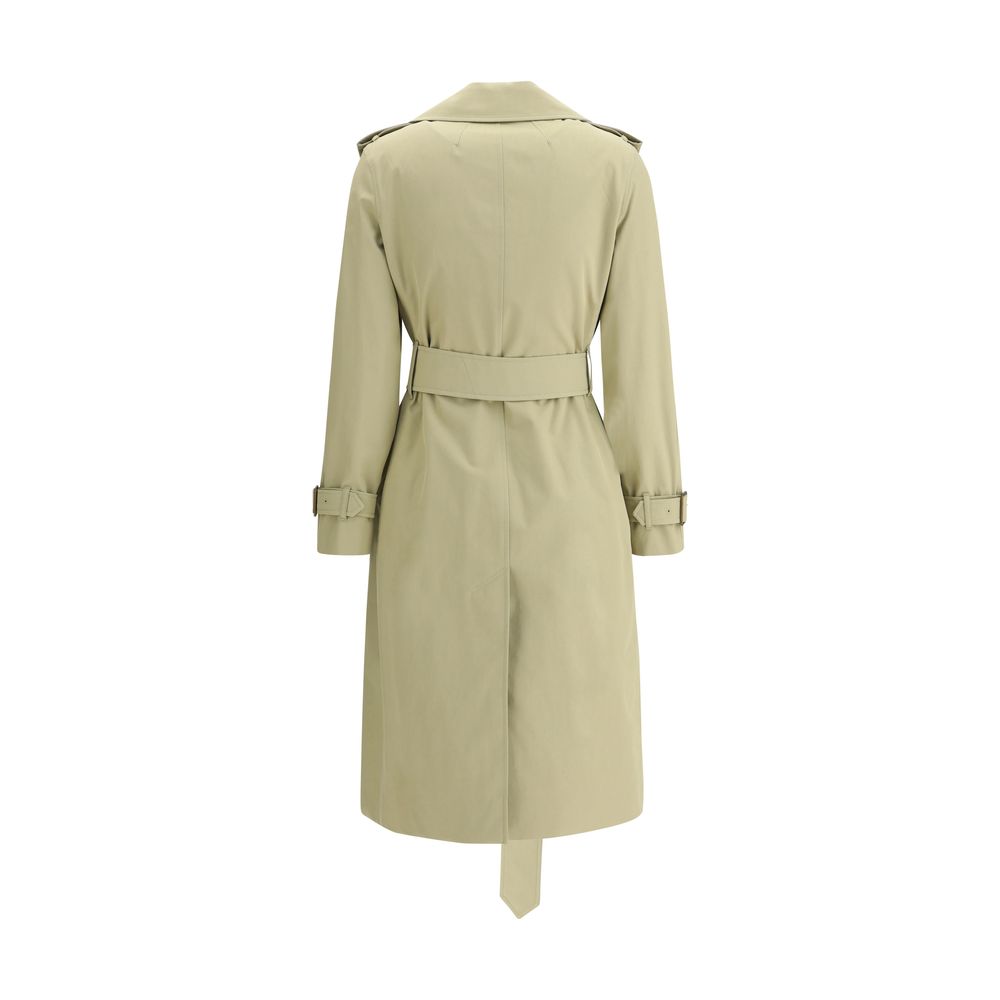Burberry Beige Cotton Trench Coat