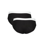 Trussardi Black Cotton Underwear