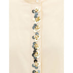 Forte_Forte Multicolor Silk Blouse