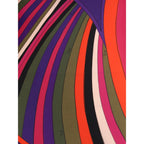 Emilio Pucci Multicolor Polyamide Casual Dress