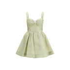 Zimmermann Green Linen Casual Dress