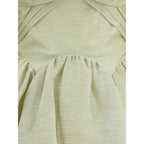 Zimmermann Green Linen Casual Dress