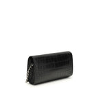 Balenciaga Black Calf Leather Bos Taurus Wallet