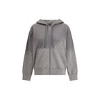 Marine Serre Gray Cotton Sweatshirt