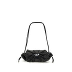 Diesel Black Calf Leather Bos Taurus Shoulder Bag