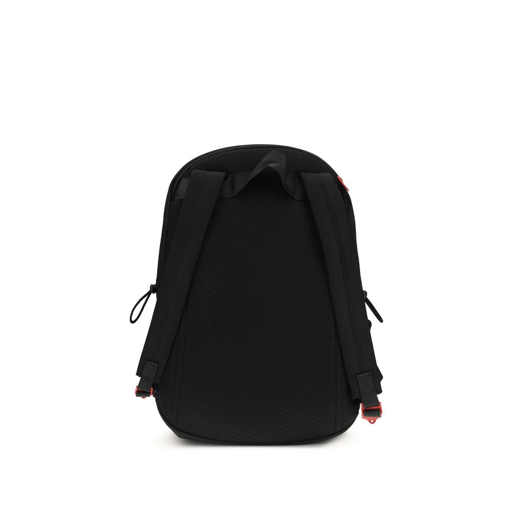 Diesel Black Polyester Backpack