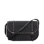 Valentino Garavani Black Leather Crossbody Bag