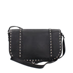 Valentino Garavani Black Leather Crossbody Bag