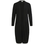 Vila Clothes Black Nylon Cardigan