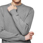 Alpha Studio Gray Cashmere Sweater