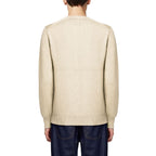 Alpha Studio White Cashmere Sweater