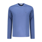 Coveri Moving Blue Cotton Men T-Shirt