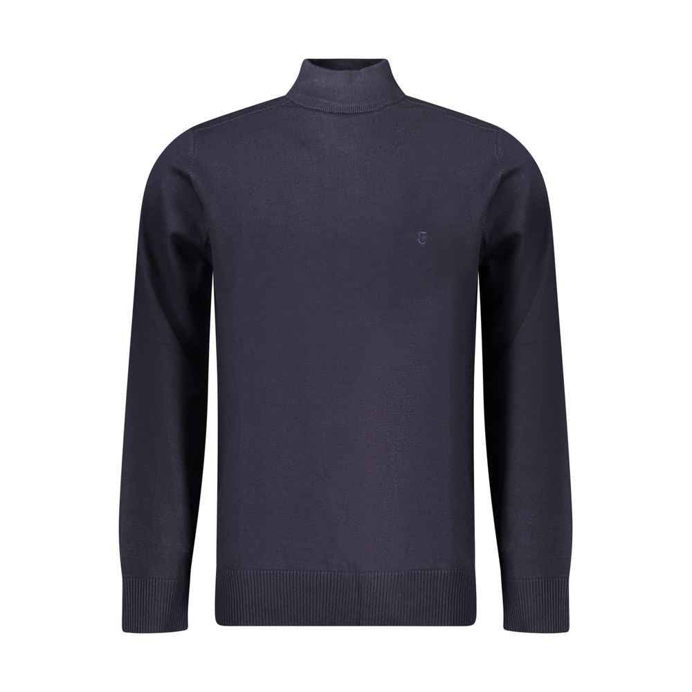 Coveri Moving Blue Nylon Men Sweater