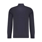 Coveri Moving Blue Nylon Men Sweater