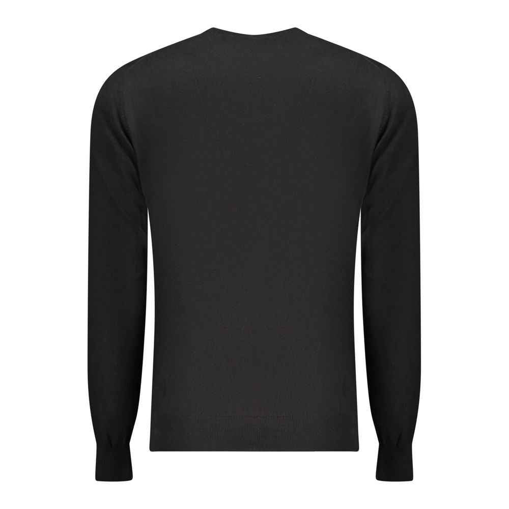 Accademia Militare Black Cotton Men Sweater