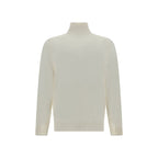 Brunello Cucinelli White Cashmere Cashmere Sweater
