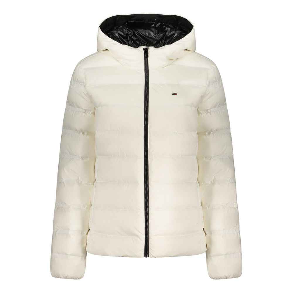 Tommy Hilfiger White Polyester Jackets & Coat