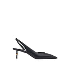 Chloé Black Leather High Heel Pumps