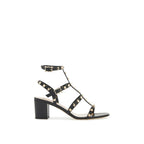 Valentino Garavani Black Calfskin Sandals
