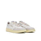 Autry White Leather Low Top Sneakers