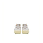 Autry White Leather Low Top Sneakers