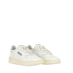 Autry White Leather Low Top Sneakers