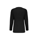 Moschino Couture Black Cotton Long Sleeve T-Shirt