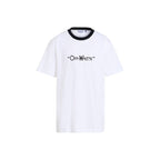 Off-White White Cotton T-Shirt
