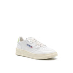 Autry White Leather Low Top Sneakers