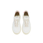 Autry White Leather Low Top Sneakers