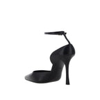 Givenchy Black Lamb Leather High Heel Pumps