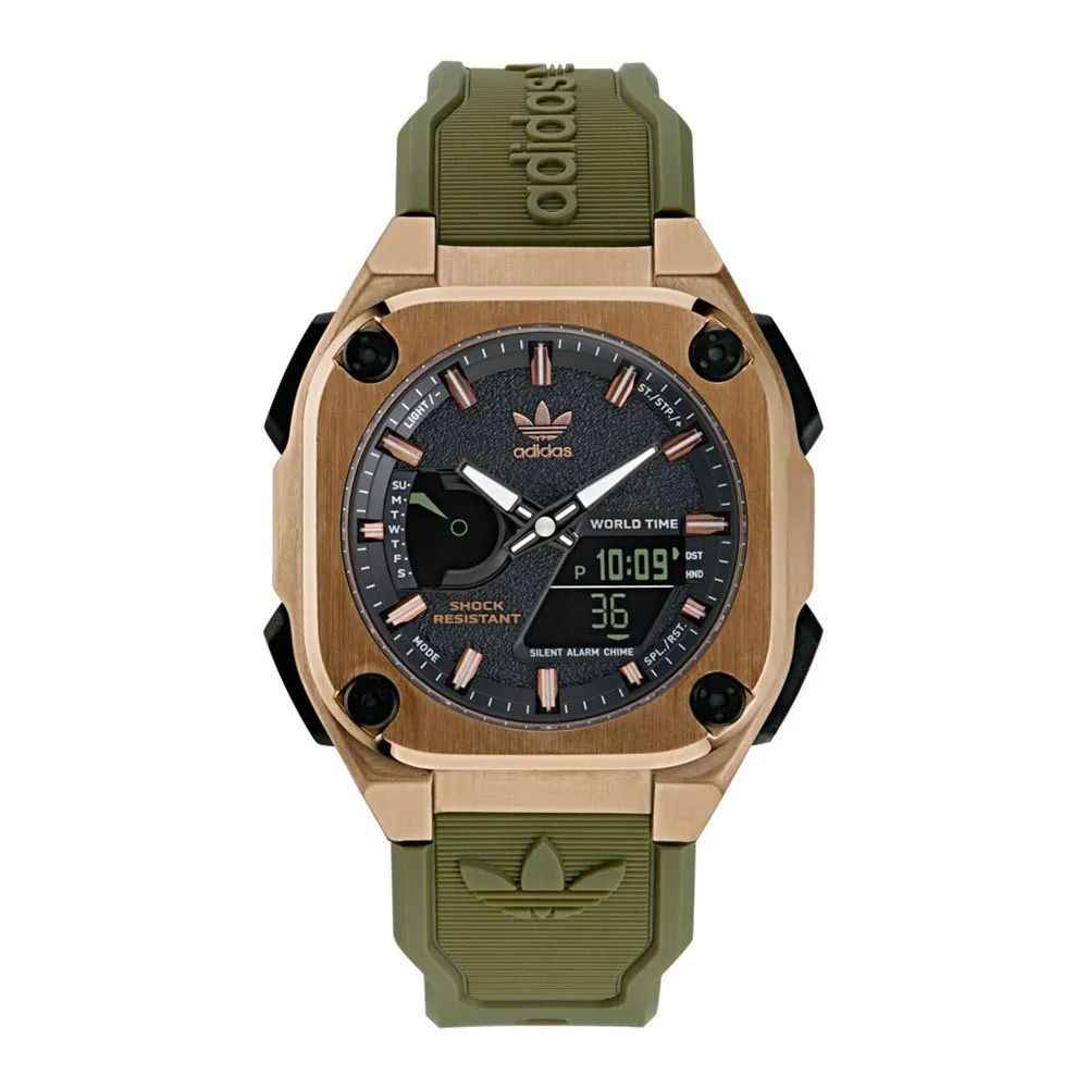 Adidas Green Synthetic Sport Watch