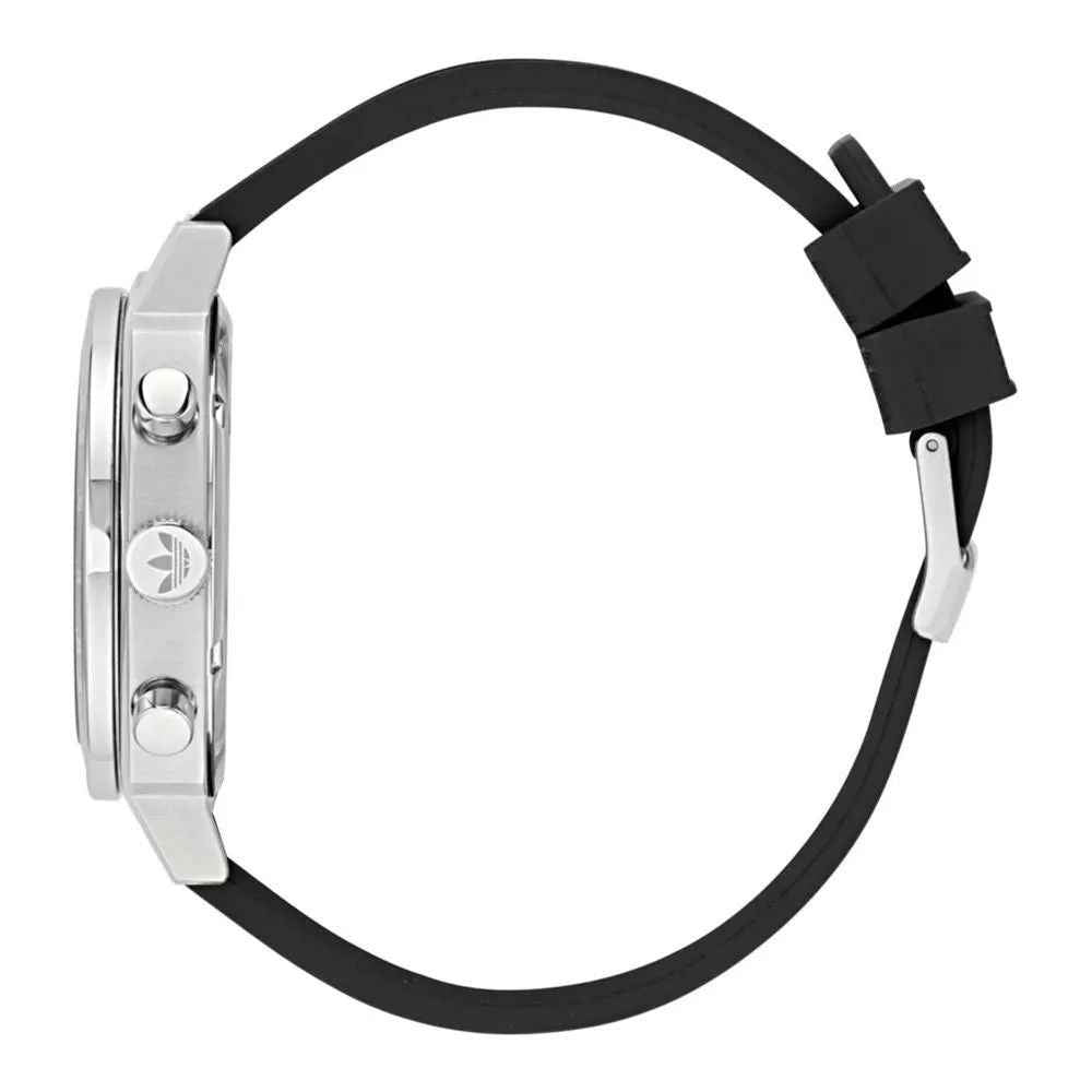 Adidas Black Synthetic Sport Watch