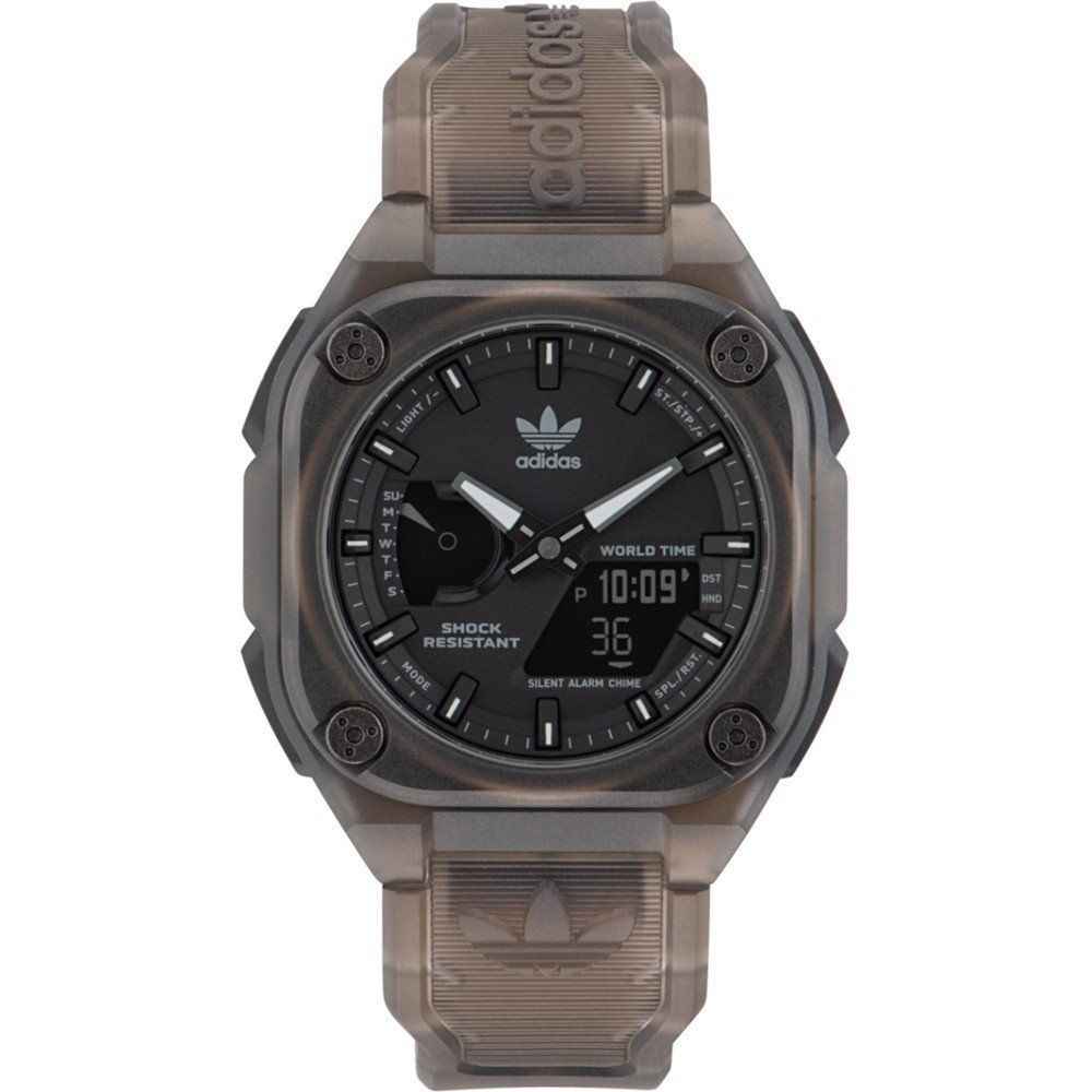 Adidas Brown Synthetic Sport Watch
