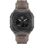 Adidas Brown Synthetic Sport Watch