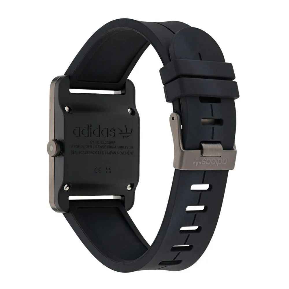 Adidas Black Synthetic Sport Watch