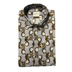 Bagutta Multicolor Cotton Men Shirt