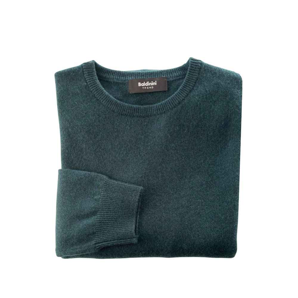 Baldinini Trend Green Cashmere Sweater