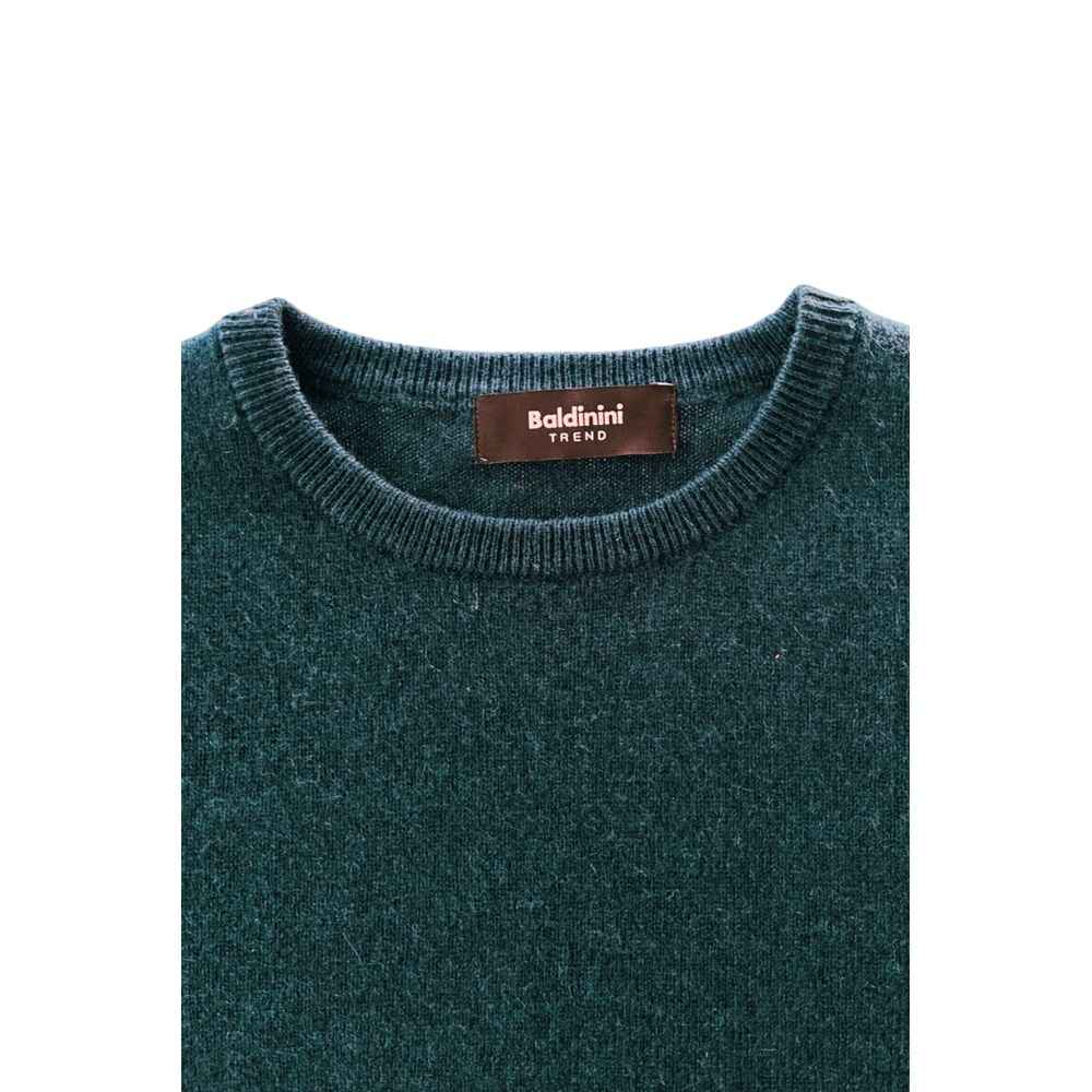 Baldinini Trend Green Cashmere Sweater