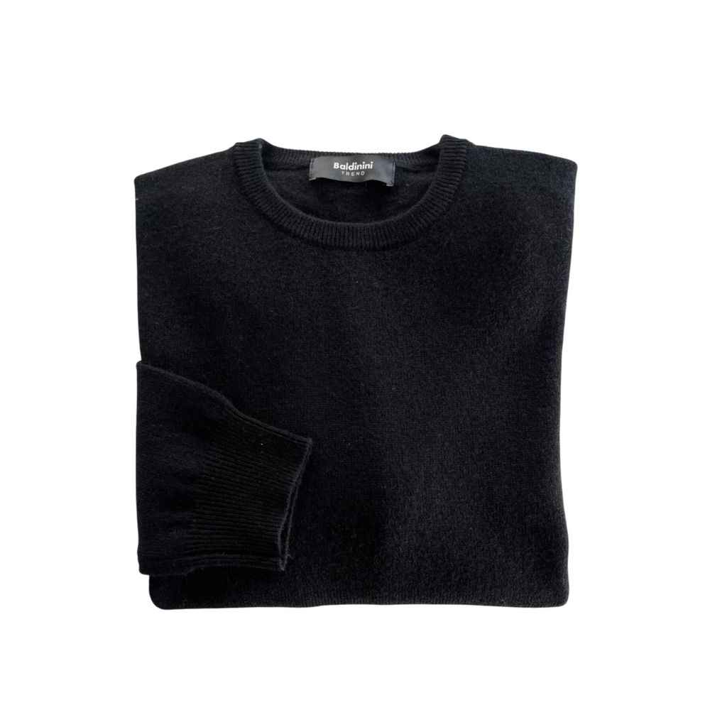 Baldinini Trend Black Cashmere Sweater