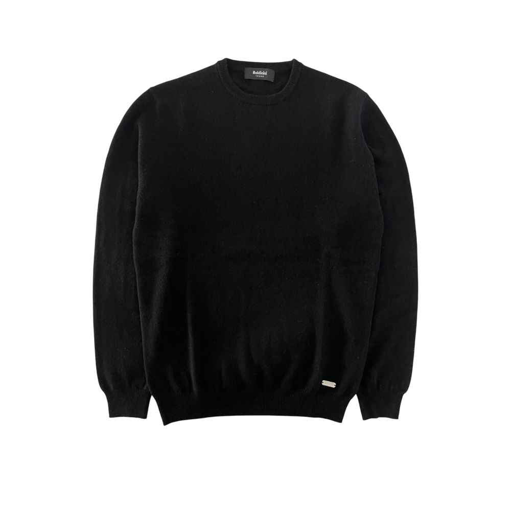 Baldinini Trend Black Cashmere Sweater