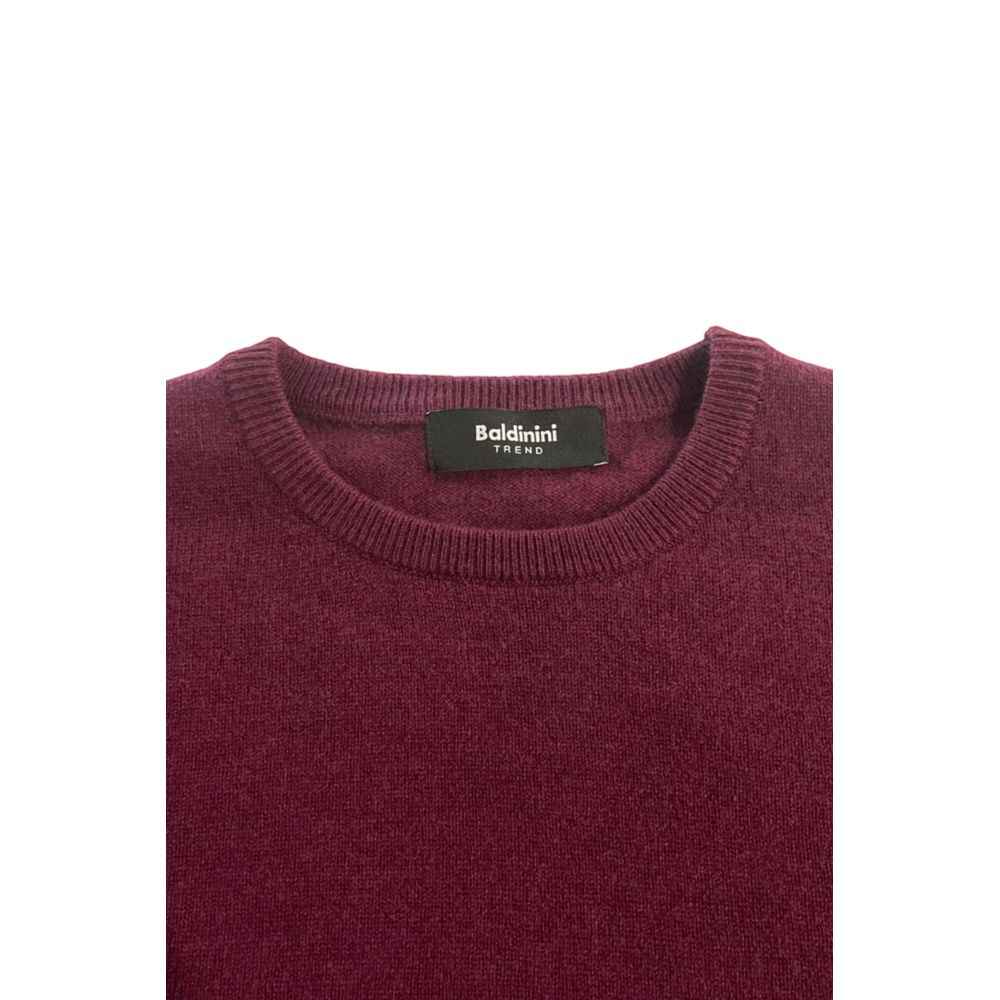 Baldinini Trend Red Cashmere Sweater