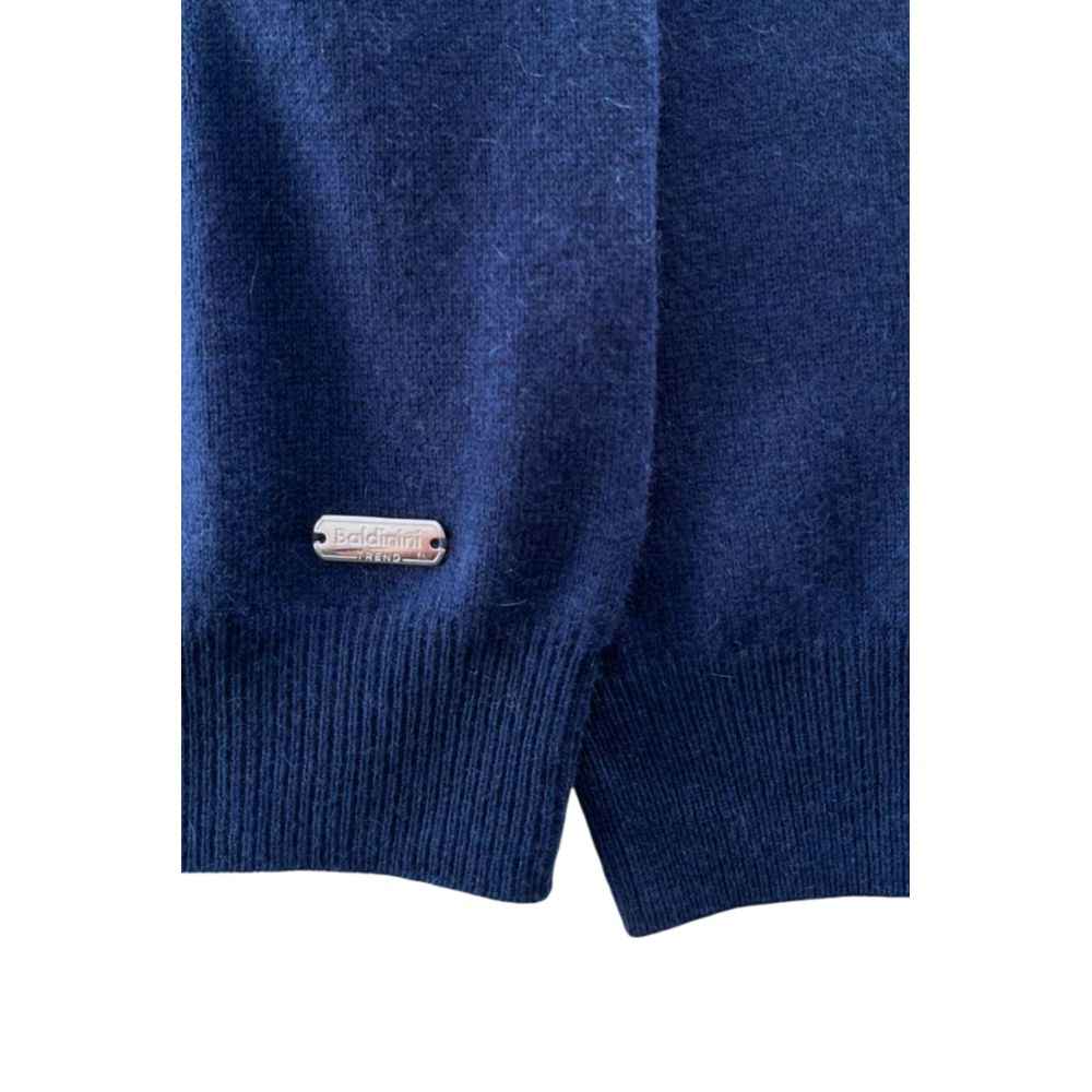 Baldinini Trend Blue Cashmere Sweater