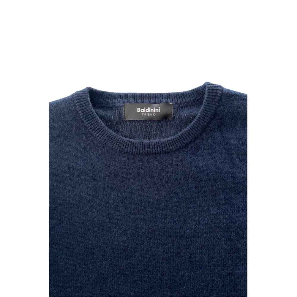Baldinini Trend Blue Cashmere Sweater