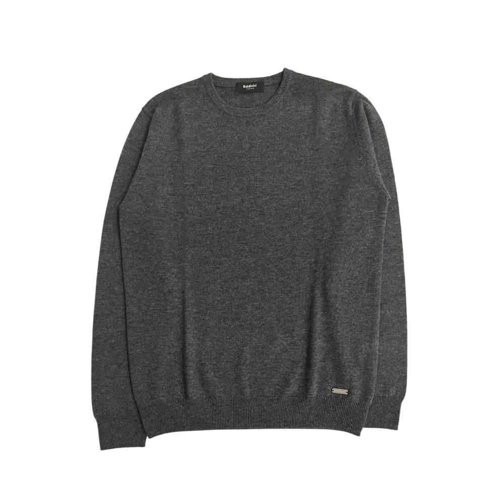 Baldinini Trend Gray Cashmere Sweater
